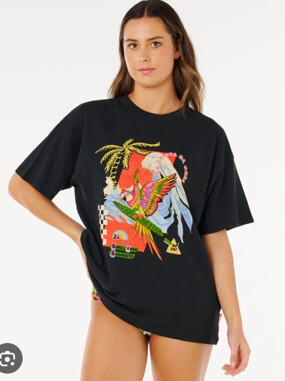 Rip Curl X Farm Rio T-shirt